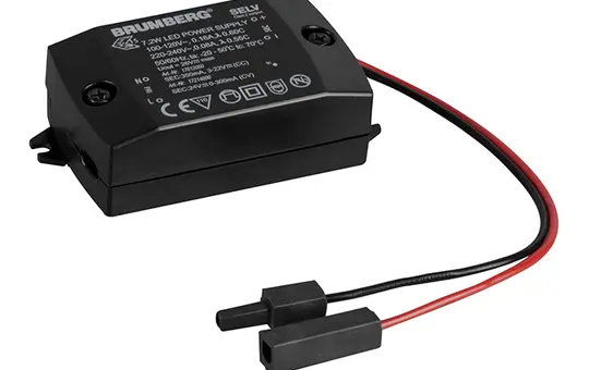 BRUMBERG 17662000 Convertisseur LED 350 mA Plug&Play 1-7,2 W, commutable