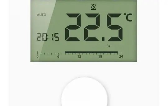MÖHLENHOFF 136504 Room Temperature Controller Alpha Standard, TRIAC | white
