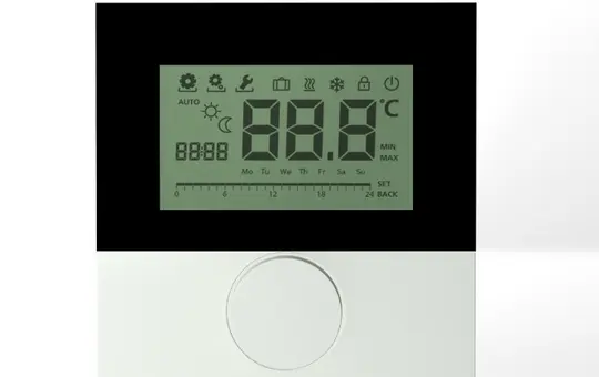 MÖHLENHOFF 130568 Room Temperature Controller Alpha Control | white/black