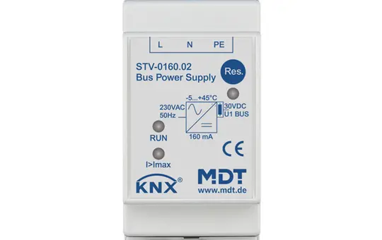 MDT STV-0160.02 Alimentation bus KNX 160 mA
