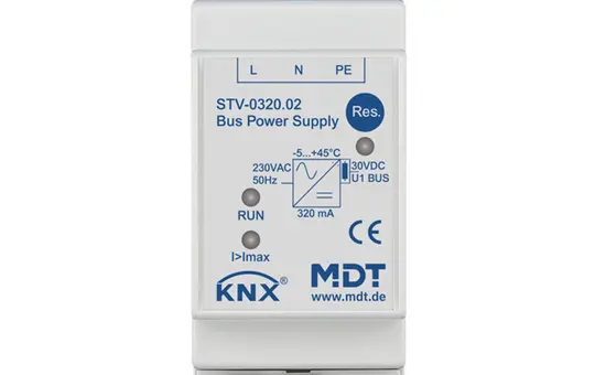MDT STV-0320.02 KNX Bus Power Supply 320mA