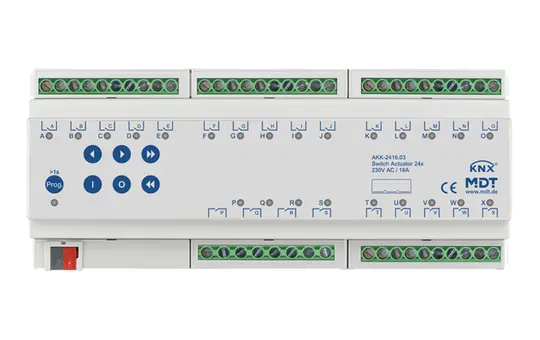 MDT AKK-2416.03 Actionneur de commutation KNX compact 24 fois