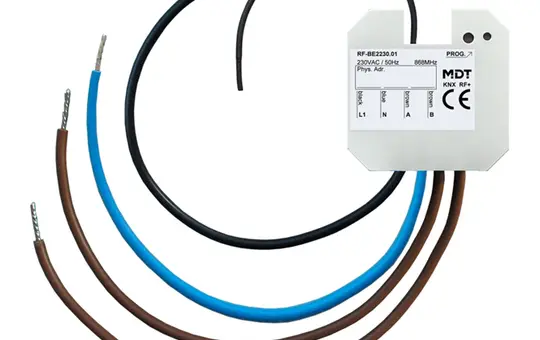 MDT RF-BE2230.01 KNX-RF Wireless Push Button Interface 2-fold
