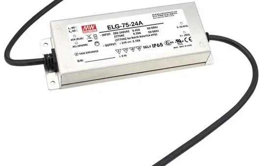 MEANWELL ELG-75-24A-3Y ELG 24 V LED Switching Power Supply 75W