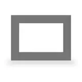 MDT VCB-07SI.04 Glass Frame VisuControl brushed stainless steel | 7 inches