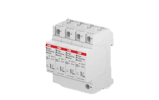 ABB OVRT24L40-275PQS Parafoudre de type 2 TN-S