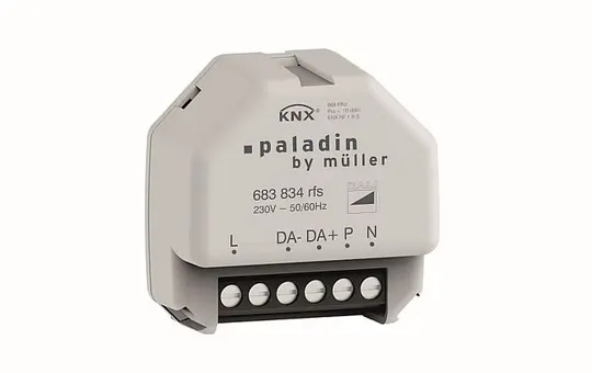 MÜLLER 683834rfs KNX-RF-DALI Gateway UP 1-fold