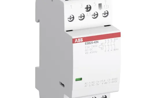 ABB ESB25-40N-01 Contacteur d'installation 25 A, 24 V, 4S