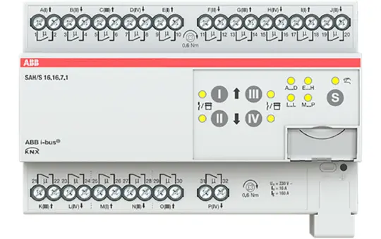 ABB SAH/S16.16.7.1 Actionneur universel KNX 16 A 16 vitesses