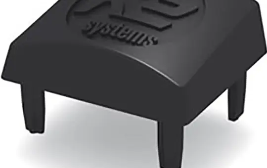 K2 1004767 SingleRail 36 Accessoires système Extrémité | noir