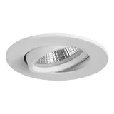 BRUMBERG 12463173 Spot encastrable LED INDIWO68 dim2warm rond, 430 lm, 1800-3000 K | blanc