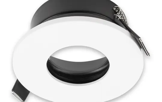 CONSTALED 31781 Ceiling Recessed Ring SKYline IP44 fixed plan | white matt