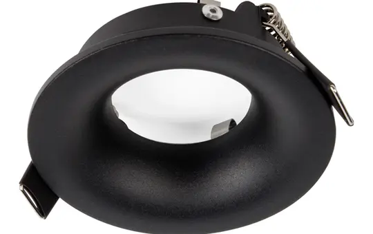 CONSTALED 31784 Ceiling Recessed Ring SKYline IP44 fixed funnel-shaped | black