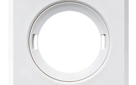 ESYLUX EP00007248 Cache détecteur de présence FLAT carré | blanc