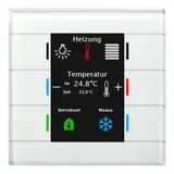 MDT BE-GT2TW.02 KNX Glass Touch Sensor II Smart Temperature sensor | glass white