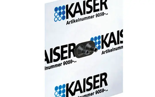 KAISER 9059-45 Manchette d'étanchéité à l'air 2 fois | 4-8 mm