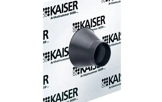 KAISER 9059-52 Airtight Sealing Sleeve 1-fold | 50-75 mm