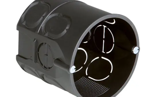 KAISER 1551-00 Boîte d'encastrement pour appareils sans accessoires, y compris les vis | 63 mm
