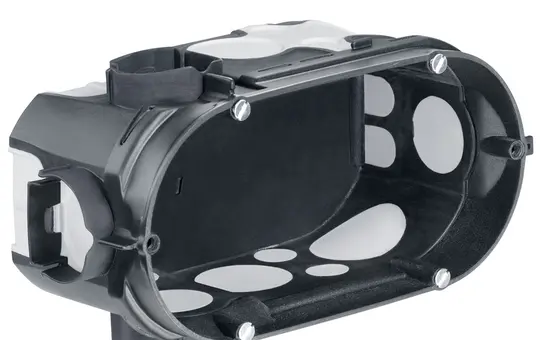 KAISER 1656-21 Flush-Mount Device Box 2-fold, airtight | 68 mm