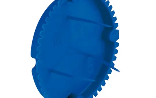 KAISER 1181-70 Couvercle de signalisation rond bleu | Ø 70 mm
