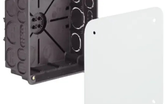 KAISER 1096-01 Flush-mounted junction box Lid, halogen-free | 159x159 mm