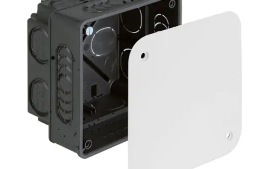 KAISER 1094-91 Flush-mounted junction box Lid, VDE | 87x87 mm