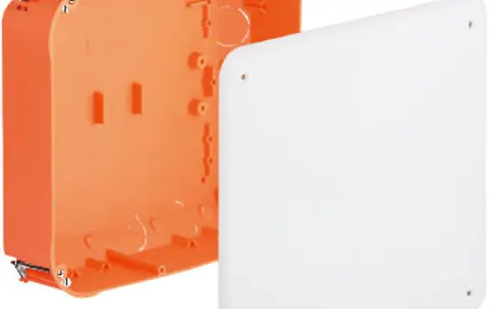 KAISER 9196-91 Hollow Wall Junction Box standard | 165x165 mm