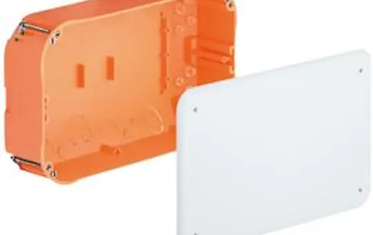 KAISER 9192-91 Boîtier de connexion pour cloison creuse standard | 240x140 mm