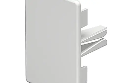OBO BETTERMANN 6193226 End piece WDK pure white | 40x60 mm