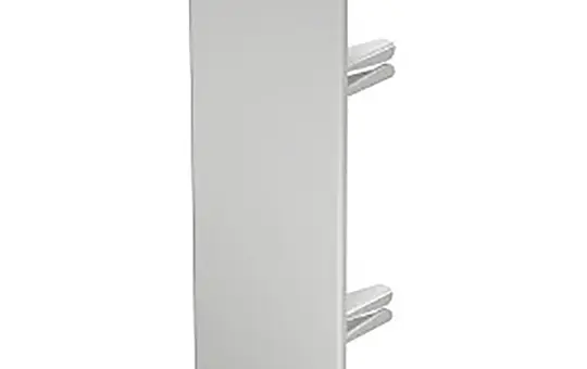 OBO BETTERMANN 6193323 End piece WDK pure white | 60x150 mm