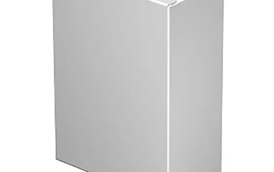 OBO BETTERMANN 6193391 Embout final WDK blanc pur | 80x210 mm