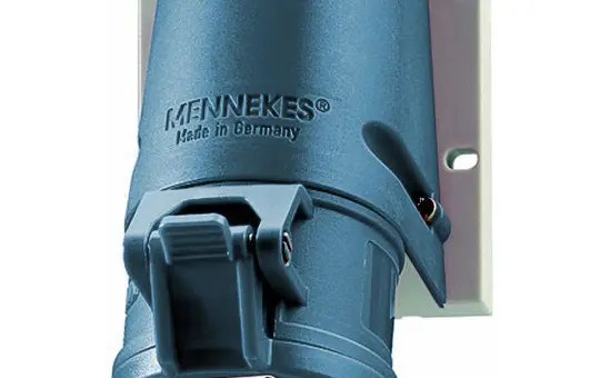 MENNEKES 1341 Wall Socket TwinCONTACT IP44 16 A, 3-pole, 230 V, external connection