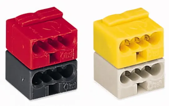 WAGO 243-211 KNX Bus Terminal Series 243 dark grey/red