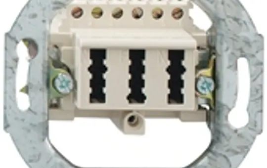 RUTENBECK 10210517 TAE connection socket NFN flush-mounted | pure white