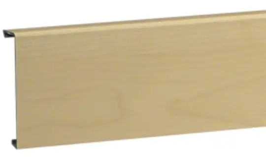 HAGER SL200802D3 tehalit Partie supérieure de goulotte plinthe standard | érable | 20x80 mm