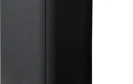 HAGER SL2011539011 tehalit Skirting Duct External Corner adjustable | graphite black | 20x115 mm