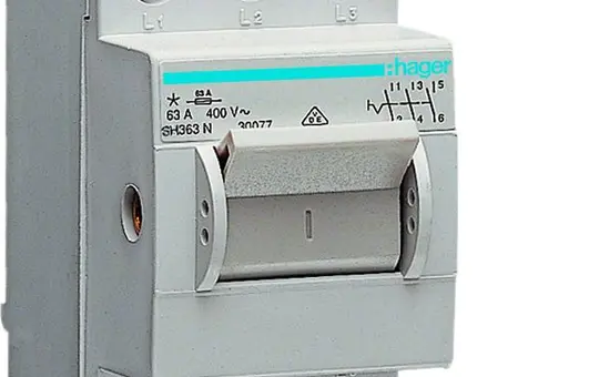 HAGER SH363N Switch-off switch 3-pole compact REG standard