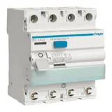 HAGER CDS440D Residual Current Circuit Breaker 4-pole 30 mA Type A 40A, QuickConnect