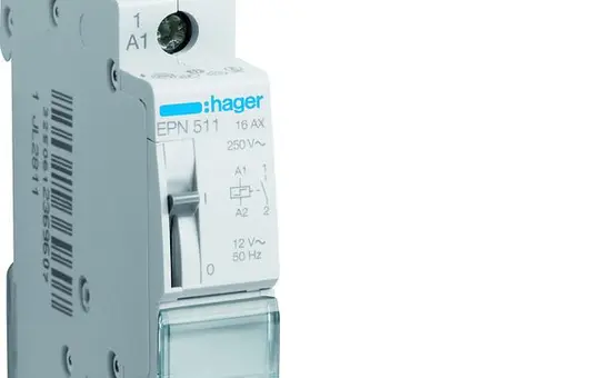 HAGER EPN511 Télécommande Contact normalement fermé, 12 V