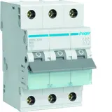 HAGER MBN306 Circuit Breaker 3-pole Type B 6 A