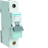 HAGER MCN110 Circuit Breaker 1-pole Type C 10 A