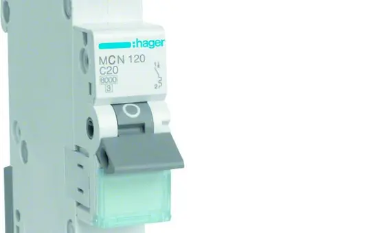 HAGER MCN120 Disjoncteur unipolaire type C 20 A