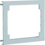 HAGER R81107035 Duct CEE Socket Cover Panel 100mm, plastic | light gray