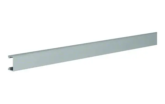 HAGER BA70252 Partie supérieure pour canal de câblage BA7 gris pierre | 25 mm