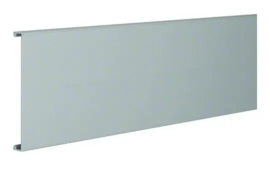 HAGER BA71202 Top part for wiring duct BA7 stone gray | 120 mm