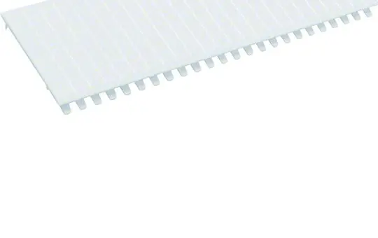 HAGER S35V Cover Strip 57 TE, without marking | pure white