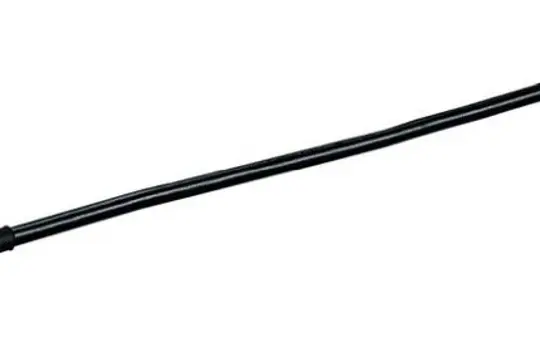 HAGER K67L Cable Bridge NYAF 10 mm², fork cable lug | black | 250 mm