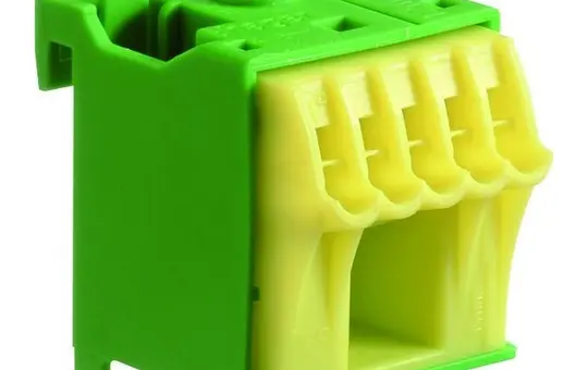 HAGER KN06E borne PE QuickConnect 6 points de serrage