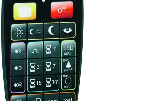 HAGER EE806 Télécommande infrarouge pour détecteur de présence pour un confort optimal du détecteur de mouvement