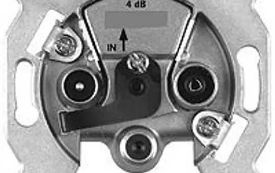 KATHREIN 274209 Antenna Socket 3-fold, SAT, stitch, 4 dB